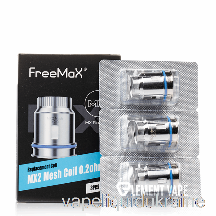 Vape Liquid Ukraine FreeMaX MX Replacement Coils 0.2ohm MX2 Mesh Coils
